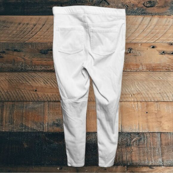 Spanx Womens White Jean-ish Slim Straight Ankle Leggings Size Medium - Picture 2 of 3